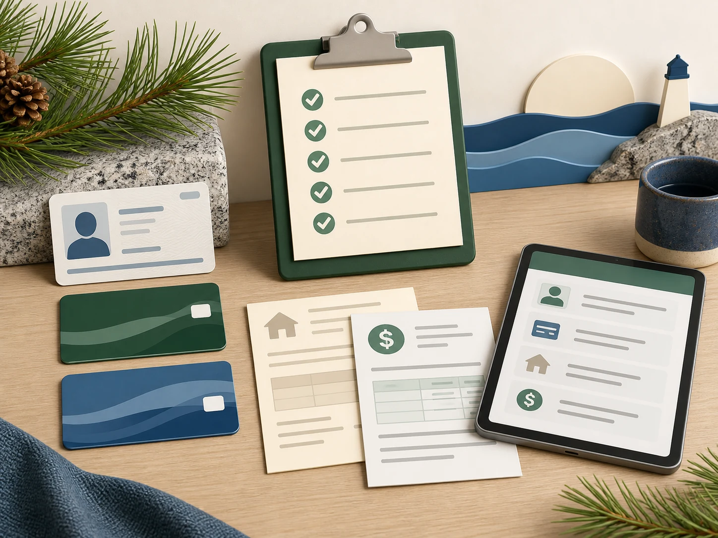 Eligibility documents for SNAP, Medicaid, Lifeline, and tablet assistance in Maine